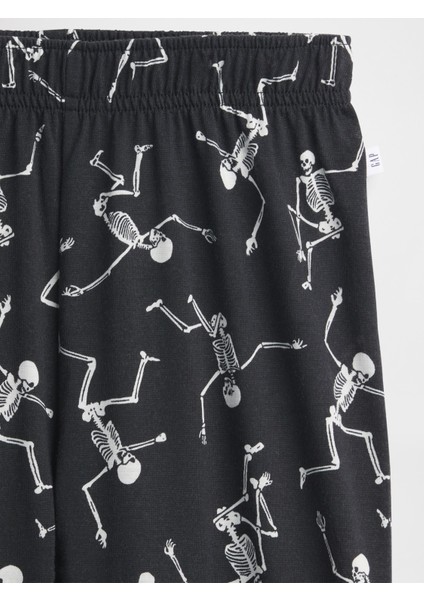 Erkek Çocuk Siyah Halloween Geri Dönüştürülmüş Pj Joggers fiyatları