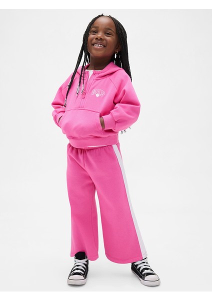 Kız Bebek Pembe Vintagesoft Sweatshirt Outfit Set