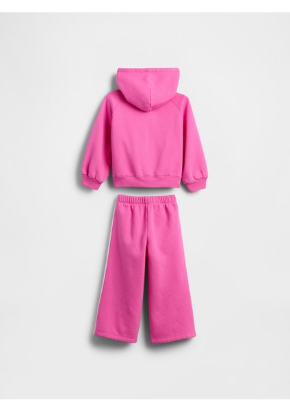Kız Bebek Pembe Vintagesoft Sweatshirt Outfit Set fiyatları