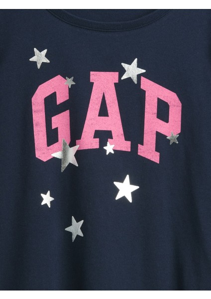 Kız Bebek Lacivert Gap Logo T-Shirt fiyatları