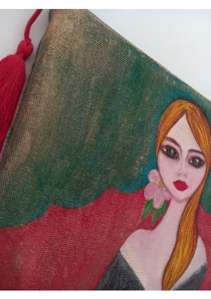 -Kişiye Özel Tasarım-The Look-Design5 - Clutch/cüzdan/makyaj Çantası/çanta Içi Düzenleyici modelleri