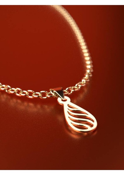 14 Ayar Altın Gözyaşı Damlası Kolye Ucu 1 Gr, KC10549 Kodlu fırsatları