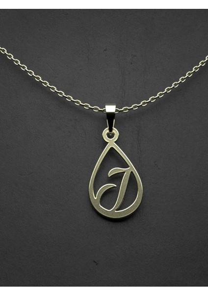 14 Ayar Altın J Harfi Kolye Ucu 1 Gr, KC11232 Kodlu