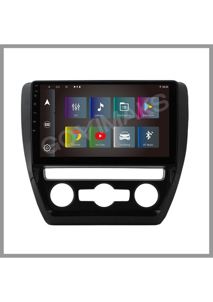 GOVİMAKS VOLKSWAGEN JETTA 2012-2019 MANUEL UYUMLU 2GB RAM 32GB HAFIZA ANDROID MULTIMEDIA