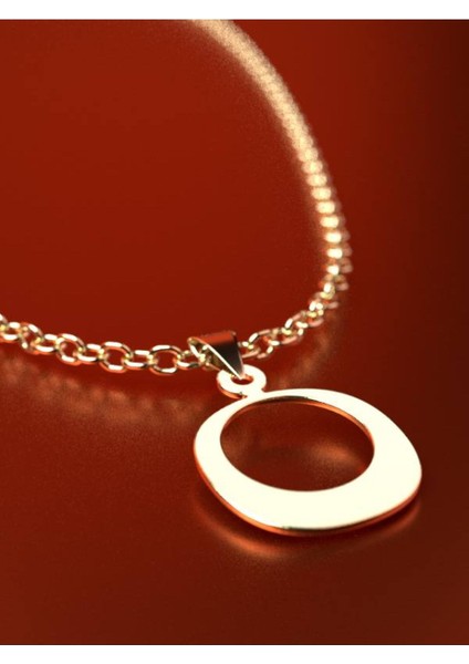 14 Ayar Altın Daire Kolye Ucu 1 Gr, KC10949 Kodlu fırsatları