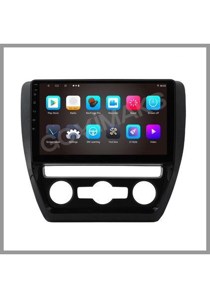 GOVİMAKS VOLKSWAGEN JETTA 2012-2019 MANUEL UYUMLU 4GB RAM 64GB HAFIZA ANDROID MULTIMEDIA