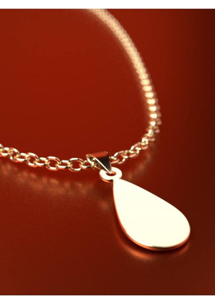 14 Ayar Altın Gözyaşı Damlası Kolye Ucu 1 Gr, KC13050 Kodlu fırsatları