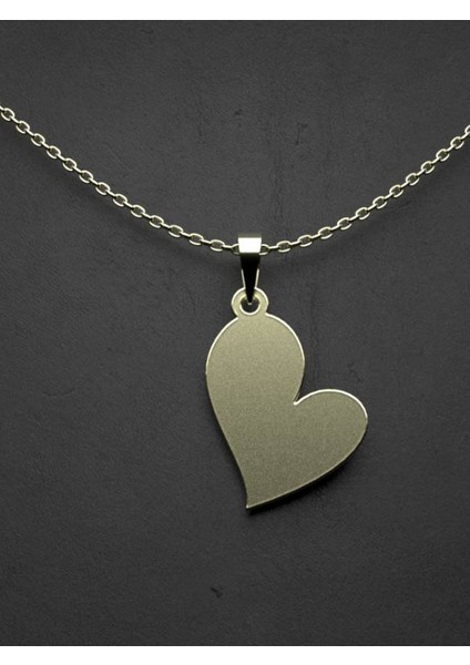 14 Ayar Altın Kalp Kolye Ucu 1 Gr, KC17801 Kodlu