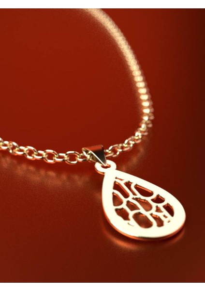 14 Ayar Altın Gözyaşı Damlası Kolye Ucu 1 Gr, KC11272 Kodlu fırsatları