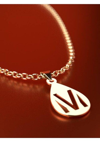 14 Ayar Altın M Harfi Kolye Ucu 1 Gr, KC12538 Kodlu fırsatları