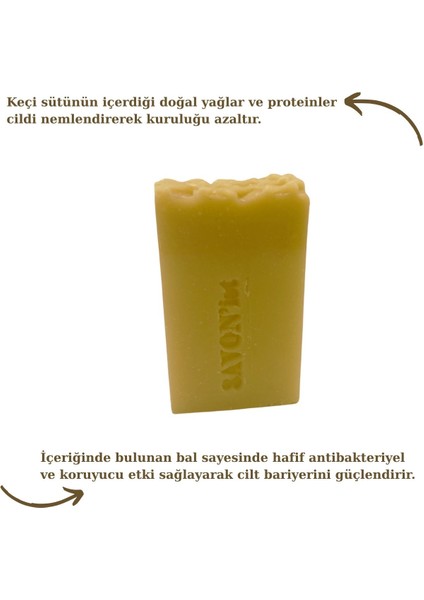 SAVON'ist Doğal Keçi Sütü & Bal Sabunu modelleri