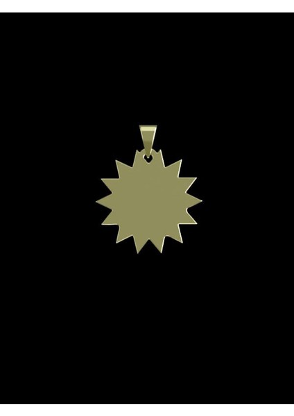 14 Ayar Altın Yıldız Kolye Ucu 1 Gr, KC15637 Kodlu