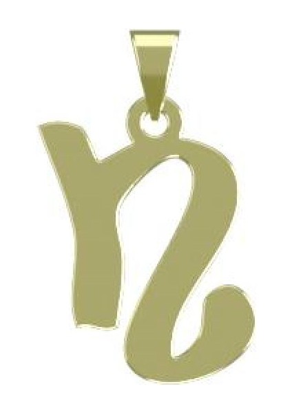 14 Ayar Altın Geometrik Kolye Ucu 1 Gr, KC16112 Kodlu