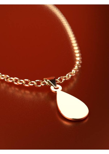 14 Ayar Altın Gözyaşı Damlası Kolye Ucu 1 Gr, KC12702 Kodlu fırsatları