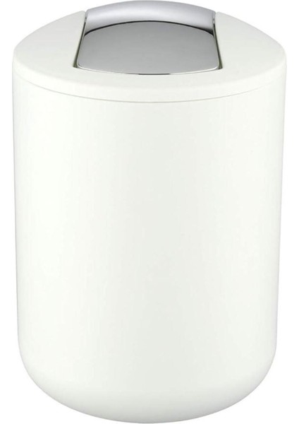 Beyaz 2 Lt Çöp Kovası (Brasil Model) Şık ve Kullanışlı Temizlik Aksesuarı