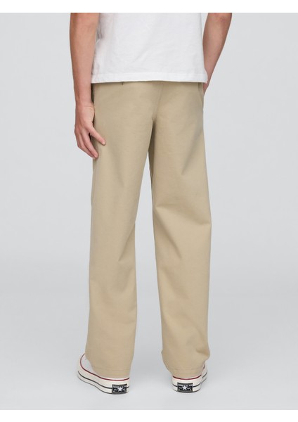 Erkek Çocuk Krem Relaxed Easy Khaki Pantolon modelleri