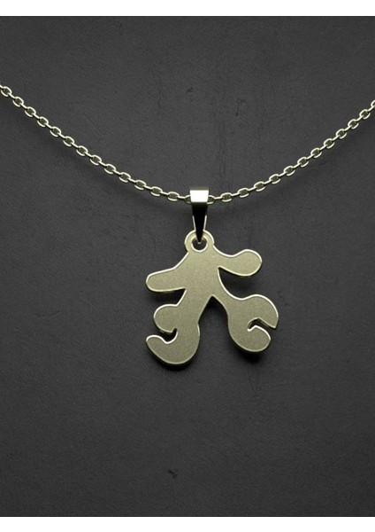 14 Ayar Altın Geometrik Kolye Ucu 1 Gr, KC16078 Kodlu