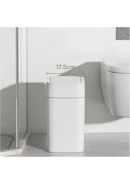 9 Litre Akıllı Slim Çöp Kovası, Beyaz, Fonksiyonel ve Şık Tasarım fiyatları