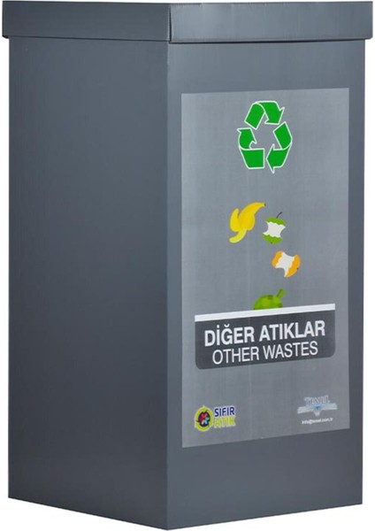 Gri Çöp Kutusu, Çevre Dostu Atık Toplama Çözümü fiyatları