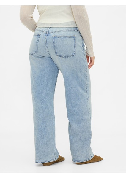 Kadın Açık Mavi Low Rise '90S Jean Pantolon modelleri