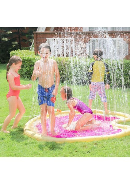 Renkli Fışkıran Su Oyun Matı Çocuklar Için Yuvarlak Havuz fiyatları