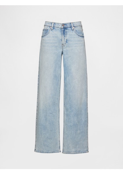 Kadın Açık Mavi Low Rise '90S Jean Pantolon fiyatları