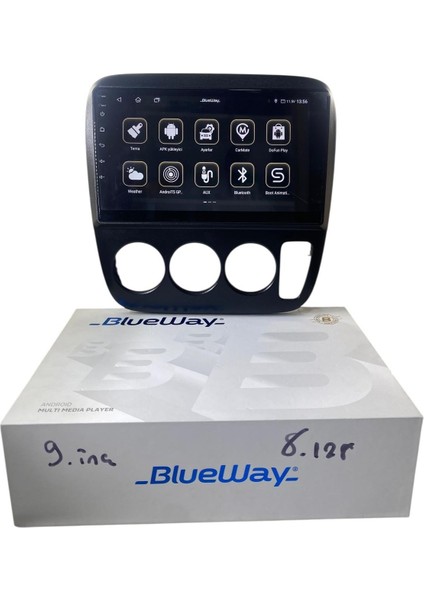 Honda Crv 1998 Blueway 8-128 Tam Profesyonel Oem Multimedia fiyatları