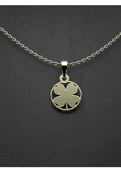 14 Ayar Altın Yaprak Kolye Ucu 1 Gr, KC11326 Kodlu