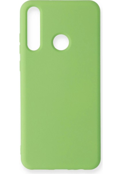 Huawei Y6P Kılıf Nano Içi Kadife Silikon - Yeşil - 13319-2404