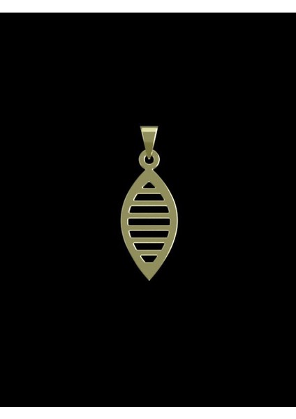 14 Ayar Altın Gözyaşı Damlası Kolye Ucu 1 Gr, KC11274 Kodlu