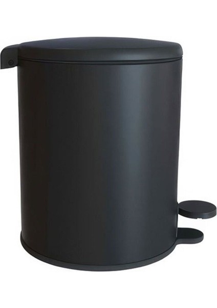 Şık 6 Litrelik Mat Siyah Pedli Çöp Kutusu, Modern ve Kullanışlı Tasarım fiyatları
