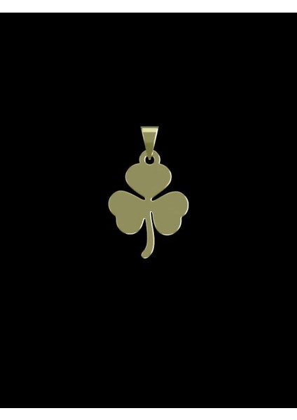 14 Ayar Altın Çiçek Kolye Ucu 1 Gr, KC12432 Kodlu