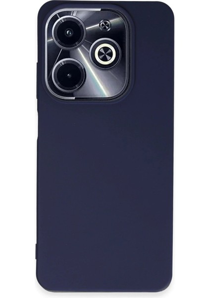 Infinix Hot 40I Kılıf First Silikon - Lacivert - 11023-3291