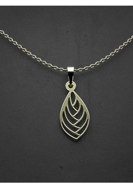 14 Ayar Altın Gözyaşı Damlası Kolye Ucu 1 Gr, KC10907 Kodlu