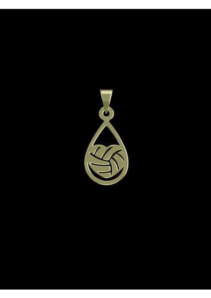 14 Ayar Altın Kalp Kolye Ucu 1 Gr, KC11223 Kodlu