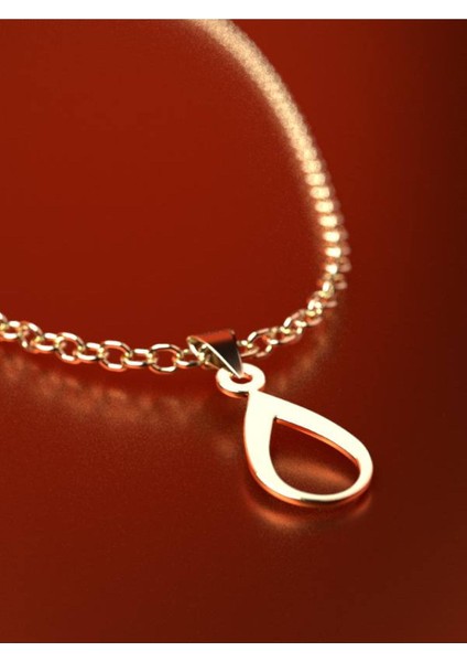 14 Ayar Altın Gözyaşı Damlası Kolye Ucu 1 Gr, KC14327 Kodlu fırsatları