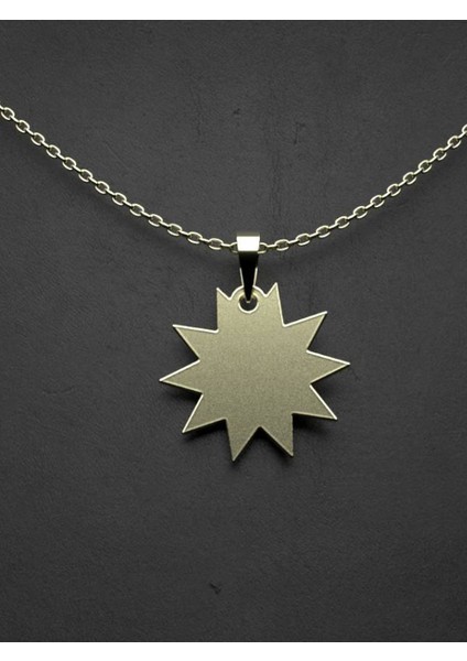 14 Ayar Altın Yıldız Kolye Ucu 1 Gr, KC15389 Kodlu