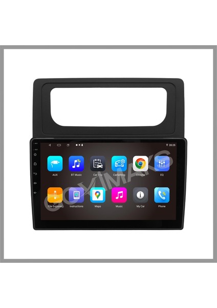 GOVİMAKS VOLKSWAGEN CADDY MANUEL KLIMA 2003-2014 UYUMLU 8 GB RAM 128 GB HAFIZA OEM MULTİMEDİA TEYP fırsatları