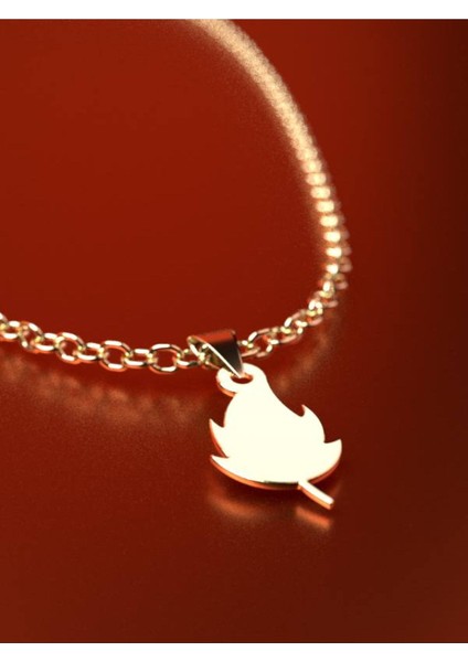 14 Ayar Altın Yaprak Kolye Ucu 1 Gr, KC12894 Kodlu fırsatları