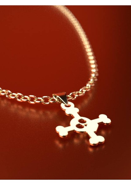 14 Ayar Altın Iskelet Kolye Ucu 1 Gr, KC12904 Kodlu fırsatları