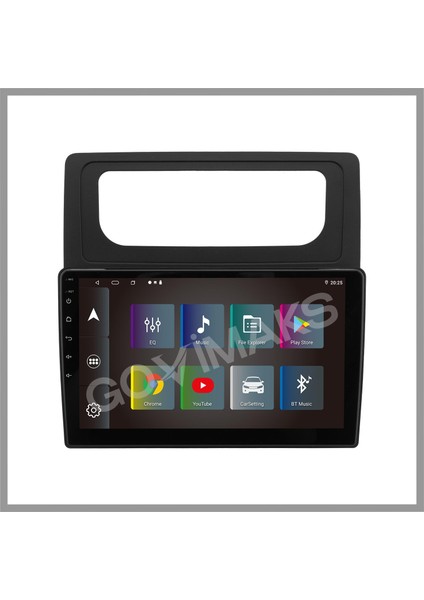 GOVİMAKS VOLKSWAGEN CADDY MANUEL KILIMA 2003-2014 UYUMLU 6 GB RAM 128 GB HAFIZA OEM MULTİMEDİA TEYP