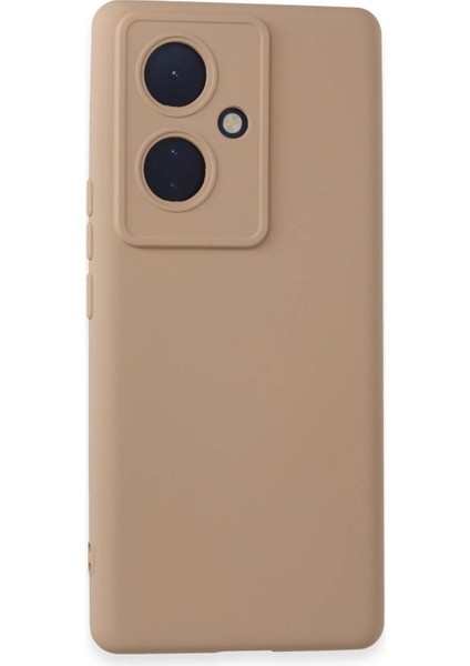 Vivo V29 Lite Kılıf Nano Içi Kadife Silikon - Pudra - 13347-8277
