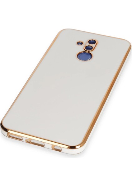 Huawei Mate 20 Lite Kılıf Volet Silikon - Beyaz - 14041-1942 fırsatları