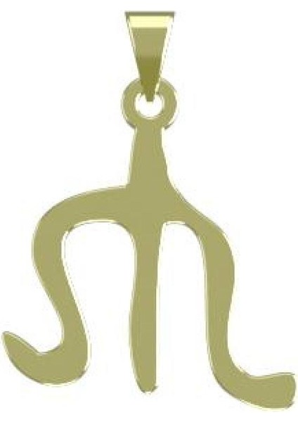 14 Ayar Altın Geometrik Kolye Ucu 1 Gr, KC16173 Kodlu