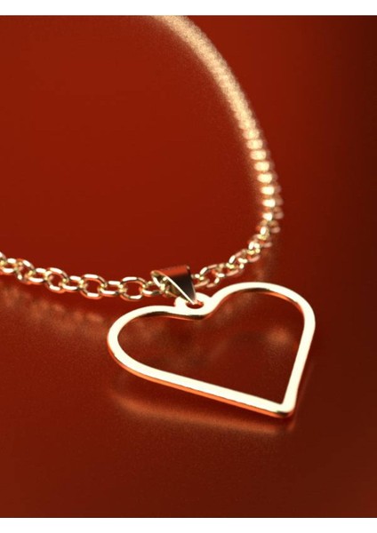 14 Ayar Altın Kalp Kolye Ucu 1 Gr, KC17521 Kodlu fırsatları