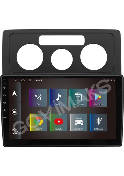 GOVİMAKS VOLKSWAGEN CADDY DİJİTAL KLİMA 2003-2014 UYUMLU 2 GB RAM 32 GB HAFIZA OEM MULTİMEDİA TEYP