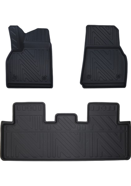 Tesla Model Y 2019 ve Sonrası Premium Havuzlu 5d Oto Paspas