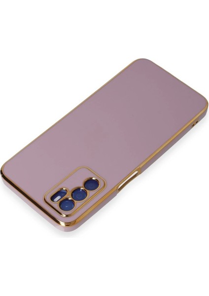 Oppo A16 Kılıf Volet Silikon - Mor - 19789-2754 modelleri