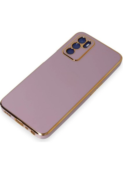 Oppo A16 Kılıf Volet Silikon - Mor - 19789-2754 fırsatları