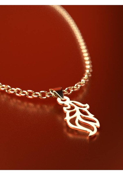 14 Ayar Altın Yaprak Kolye Ucu 1 Gr, KC10435 Kodlu fırsatları